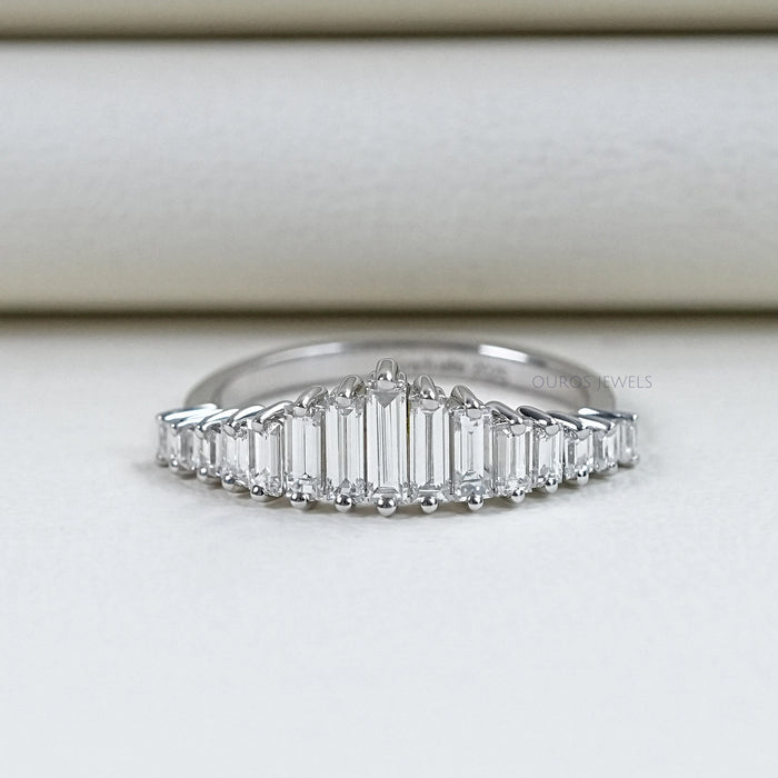 Art Deco Baguette Diamond Tiara Ring
