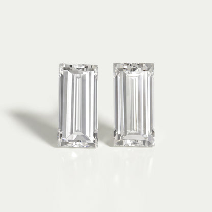Baguette Cut Lab Grown Diamond Pair Loose