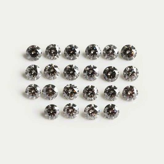 Black Round Cut Lab Grown Diamond