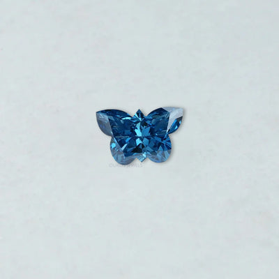 0.55 Carat Blue Butterfly Lab Created Diamond