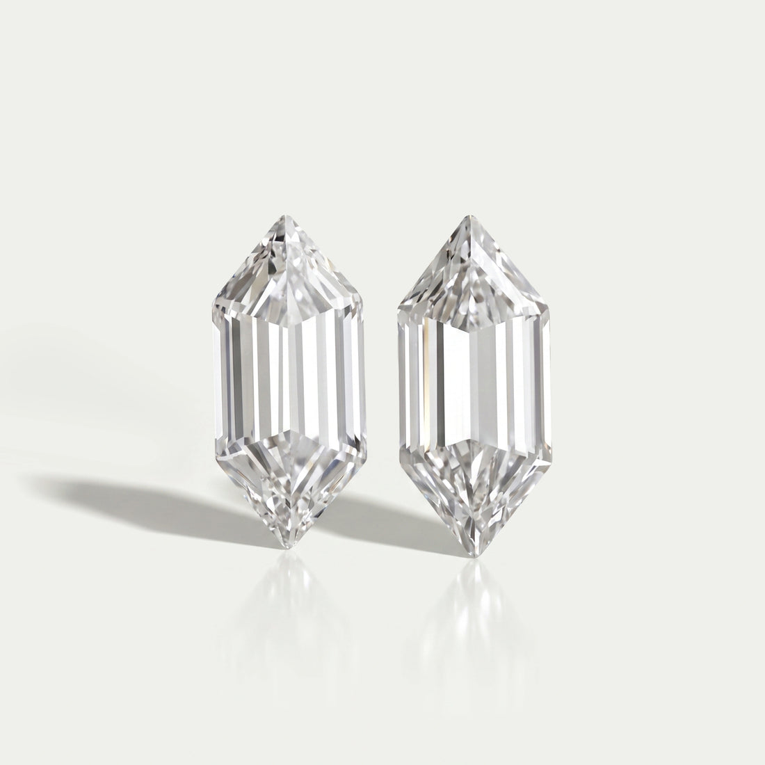 Boat Cut Lab Grown Diamond Loose Pair Loose