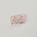 Radiant Cut Fancy Vivid Diamond on White Background 