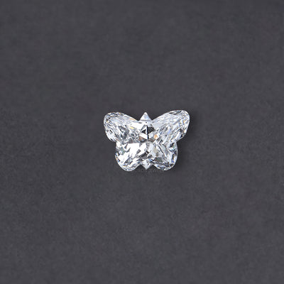 Loose Butterfly Shaped Lab Diamond