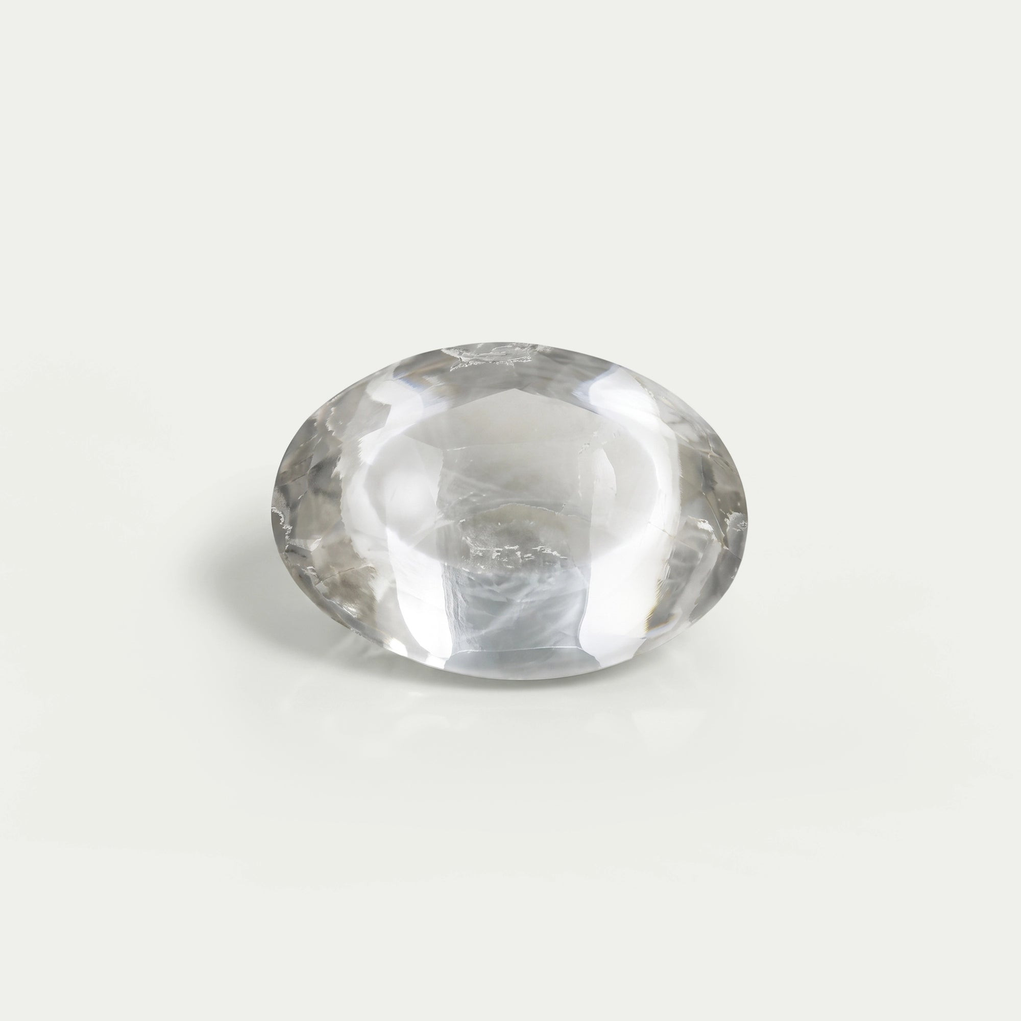 Cabachon Oval Lab Grown Loose Diamond