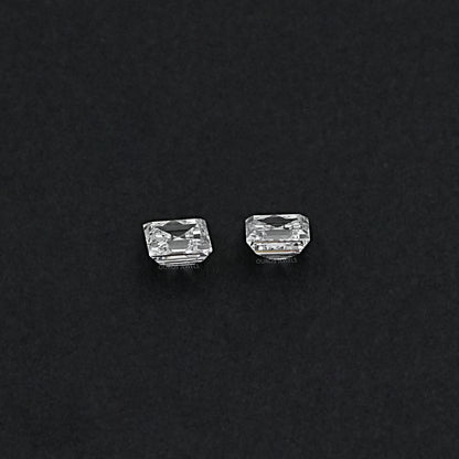 Carre Cut Lab Grown Matching Pair Diamond Loose