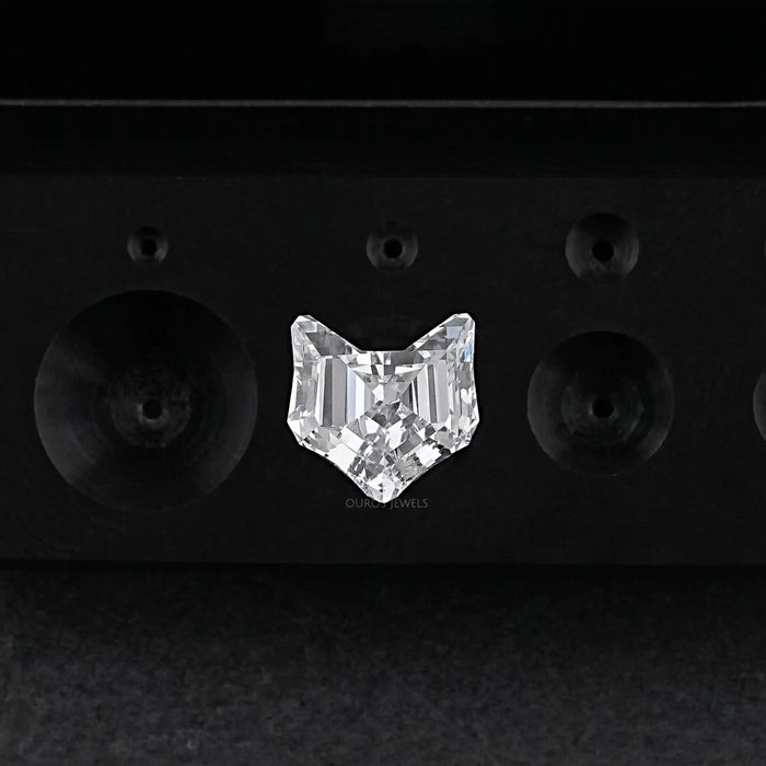 Bespoke Cat Face Cut Loose Diamond