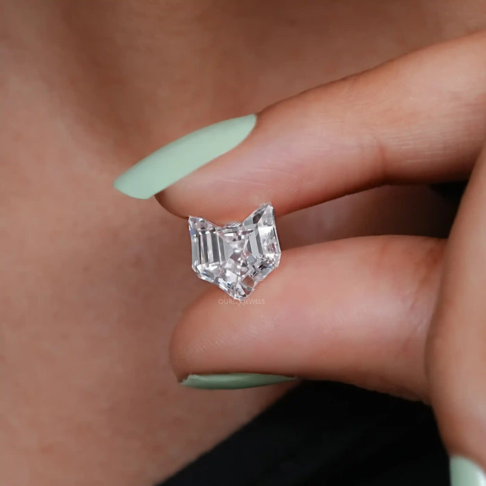 Bespoke Cat Face Cut Loose Diamond