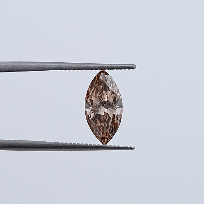 1.60 Carat Marquise Cut Champagne Diamond