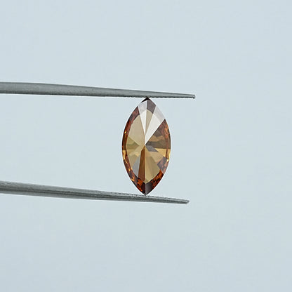 2.80 CT Marquise Cut Champagne Diamond Loose
