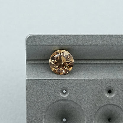 Champagne Old European Cut Round Lab Dimaond Loose