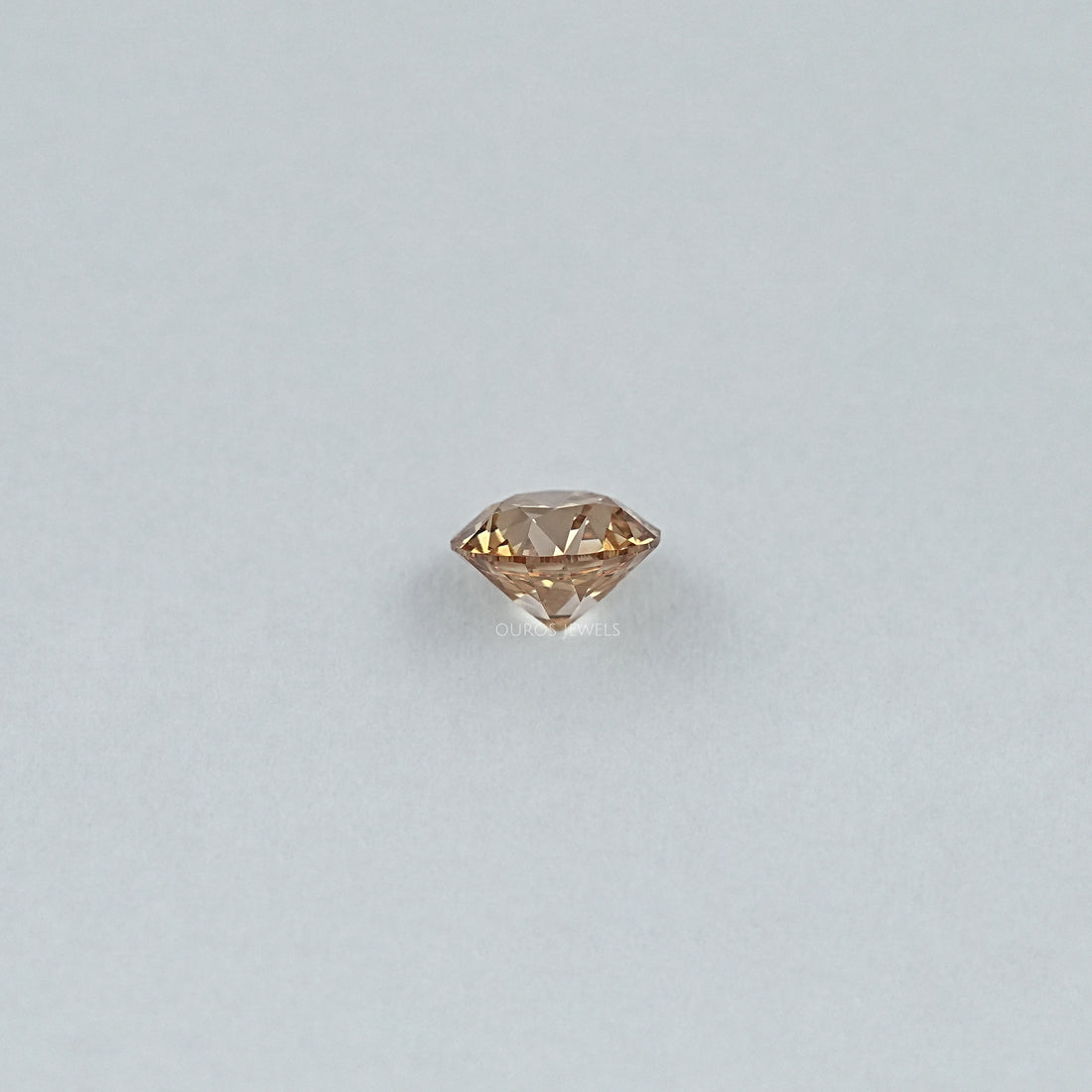 Champagne Old European Round Cut Dimaond Loose Loose