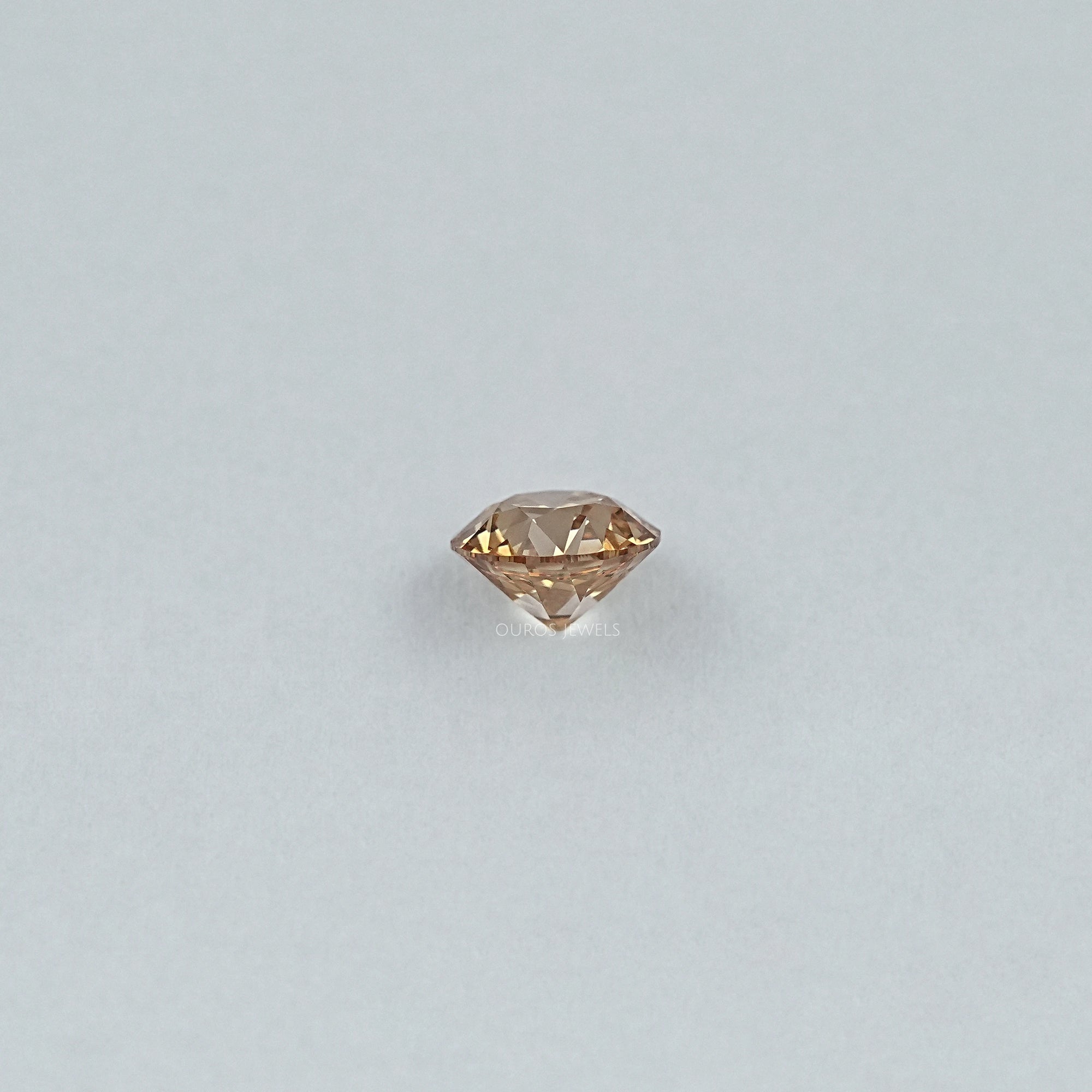Champagne Old European Round Cut Dimaond Loose Loose