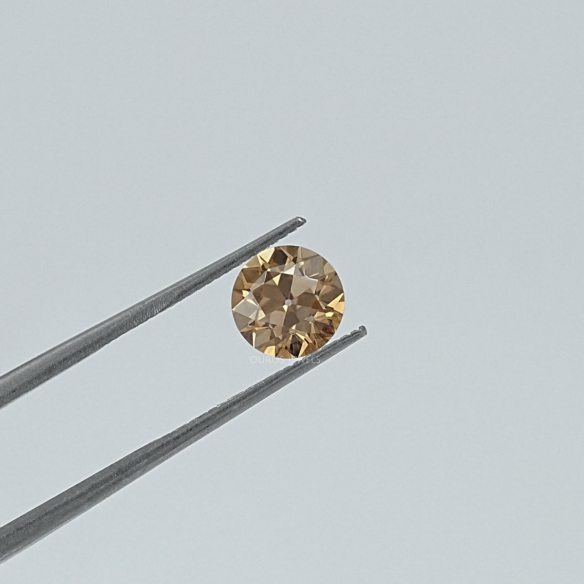 Champagne Old European Round Cut Diamond Loose Loose
