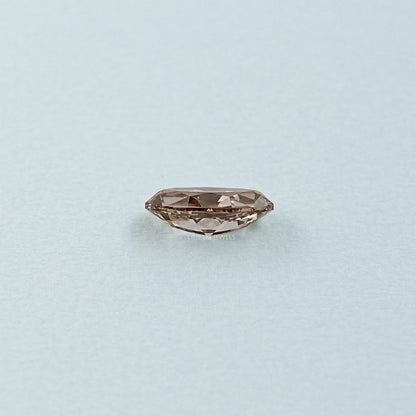 Champagne Old Mine Moval Cut Lab Diamond Loose