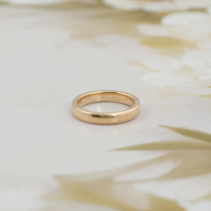 Gypsy Set Diamond Wedding Band
