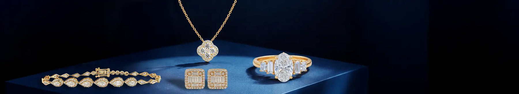 Ready to Ship Lab Diamond Jewelry 