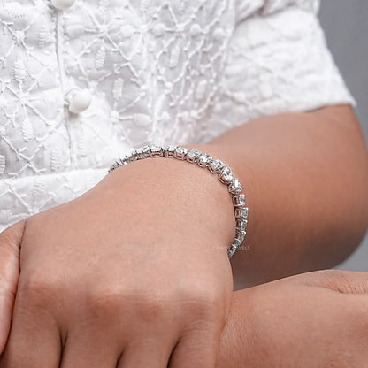 Brilliant Multi Shape Lab Diamond Bracelet Bracelet