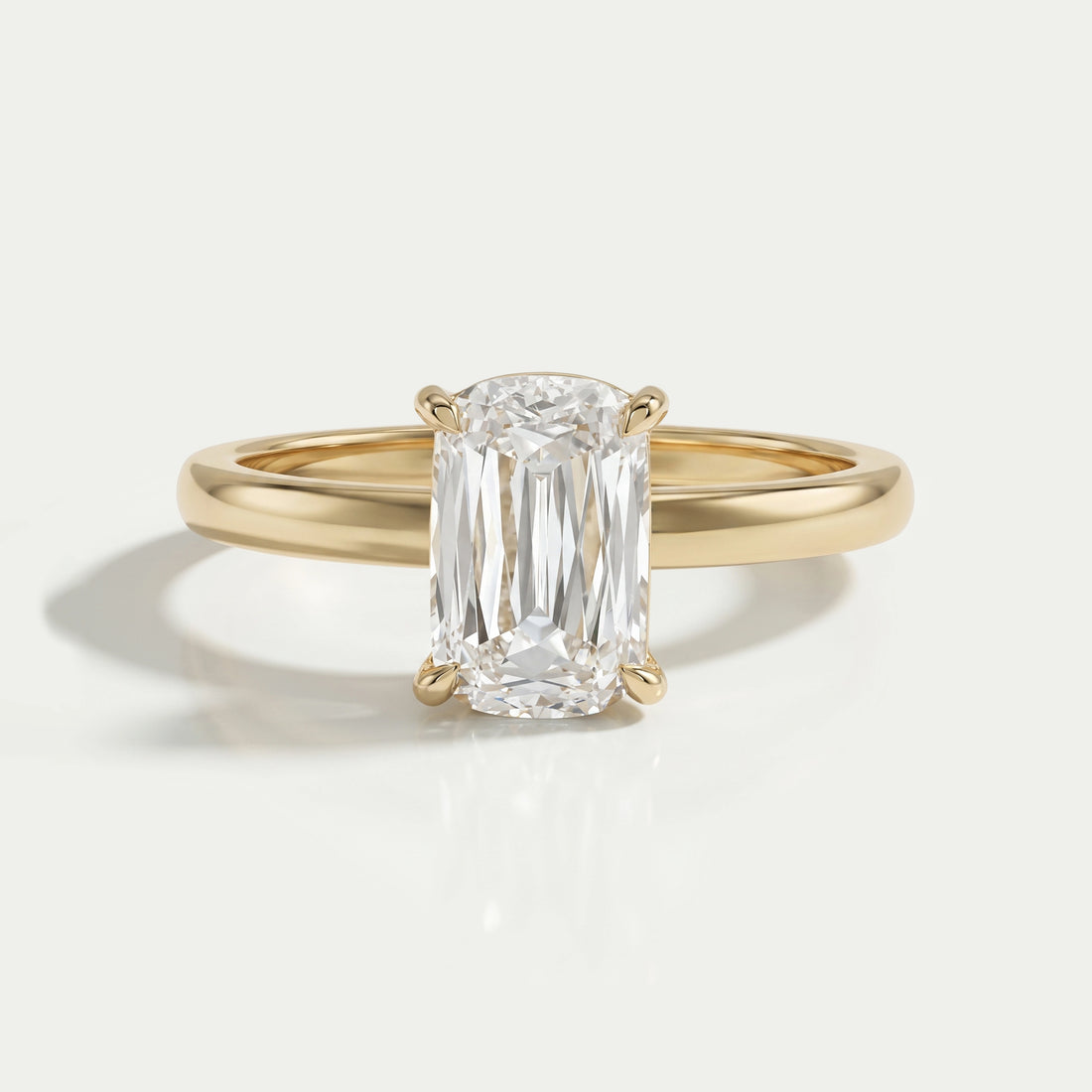 Criss Cut Lab Grown Diamond Solitaire Ring Ring