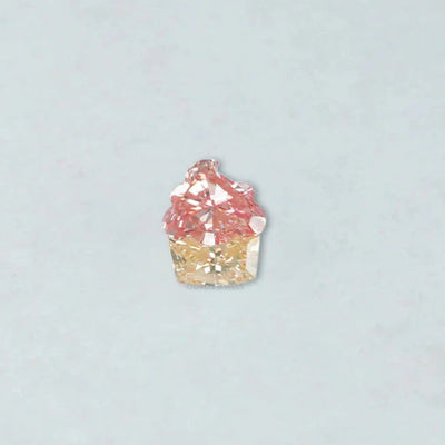 Cup Cake Shaped Lab Grown Diamond