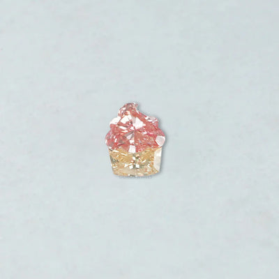 Cup Cake Shaped Lab Grown Diamond