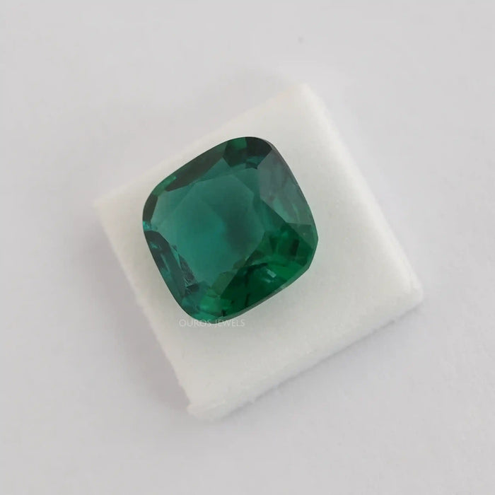 Zambian Cushion Lab Created Gemstone