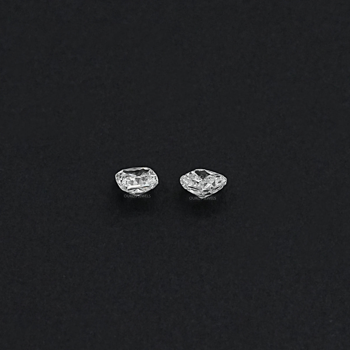 Cushion Cut Lab Diamond Matching Pair Loose