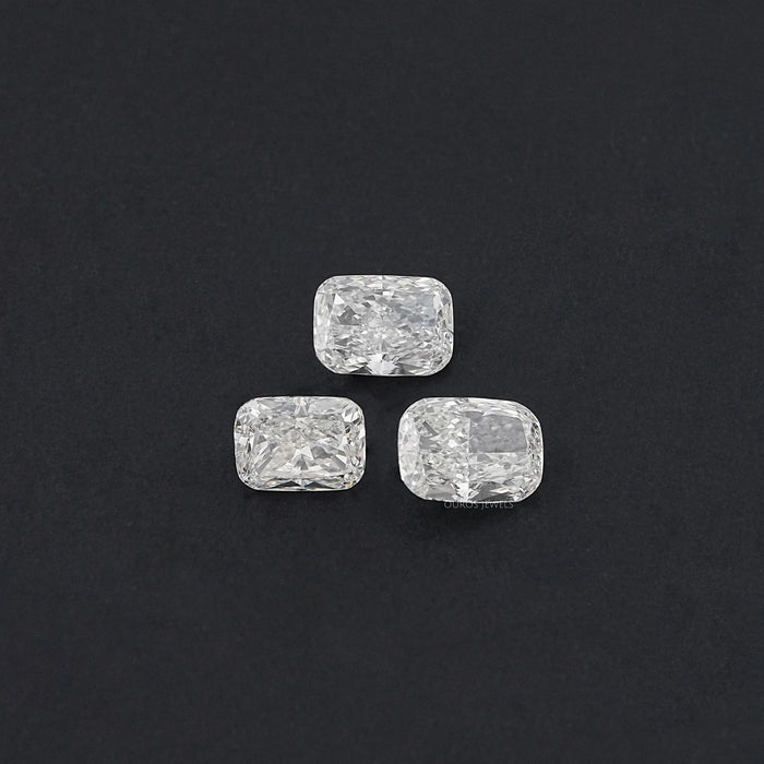 Elongated Cushion Cut Lab Grown Loose Diamond