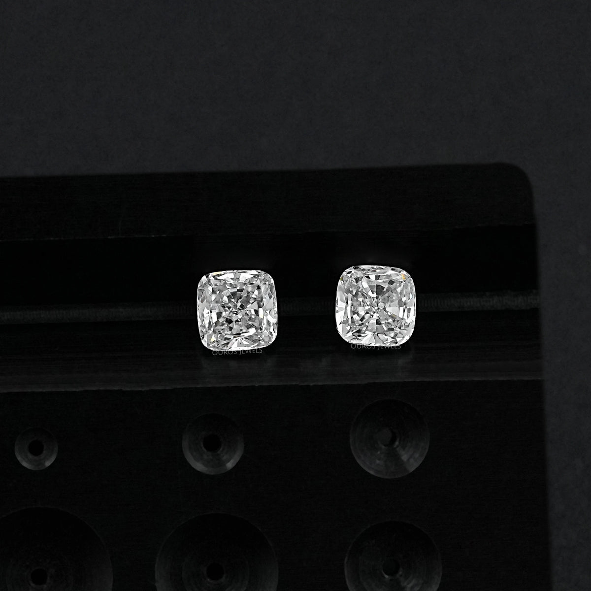 Cushion Cut Lab Diamond Matching Pair Loose