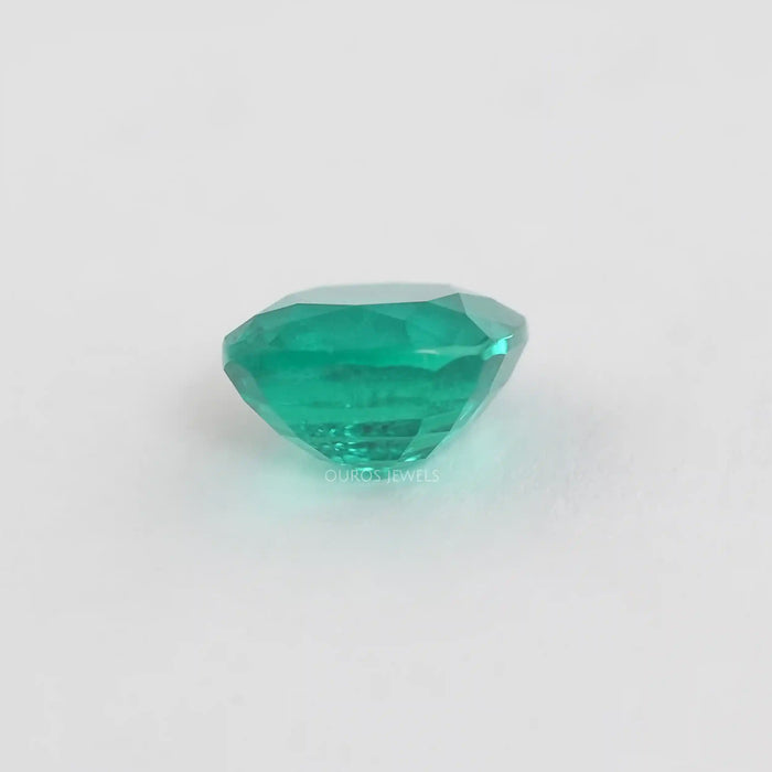 Colombian Emerald Cushion Cut Gemstone