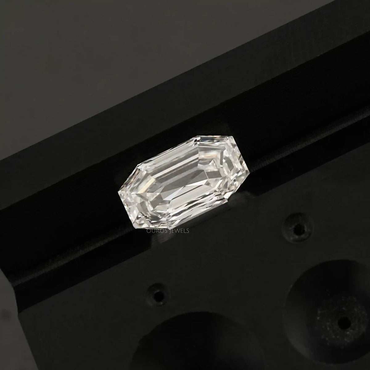 Modified Emerald Cut Lab Grown Diamond