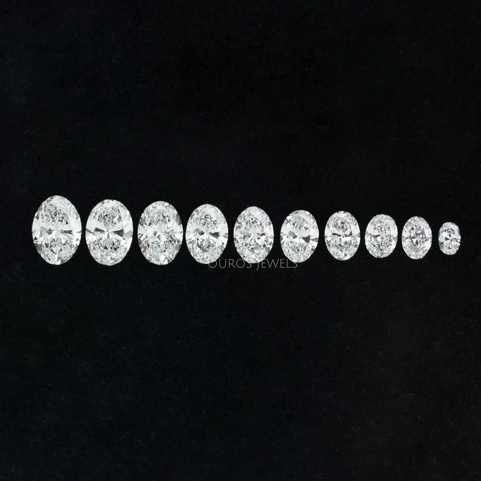Brilliant Cut Oval Diamond - Lab Grown
