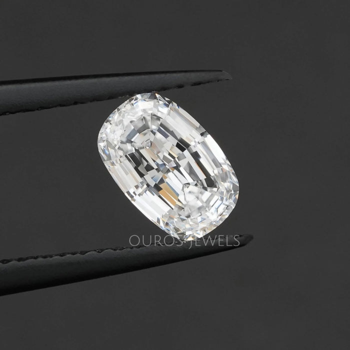Step Cut Cushion Lab Grown  Diamond