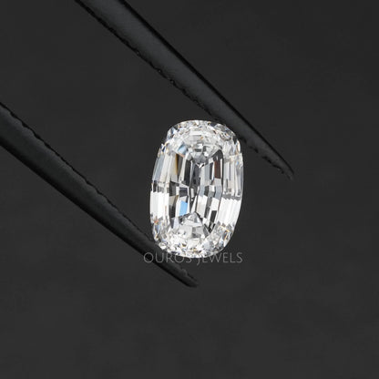 Step Cut Cushion Lab Grown Diamond
