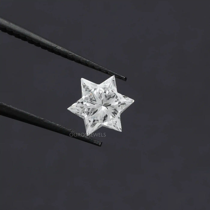 David Star Cut Lab Created Diamond