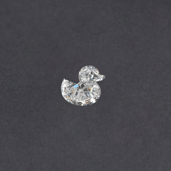 Antique Duck Shaped Lab Grown Diamond