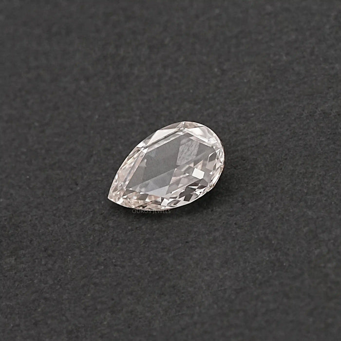 Pear Rose Cut Lab Made Diamond