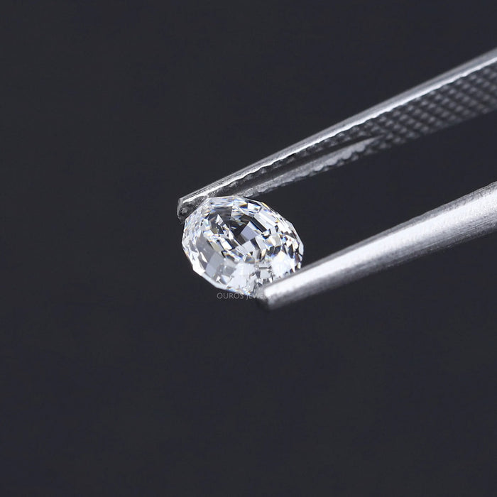 Oval Step Cut Lab Grown Diamond