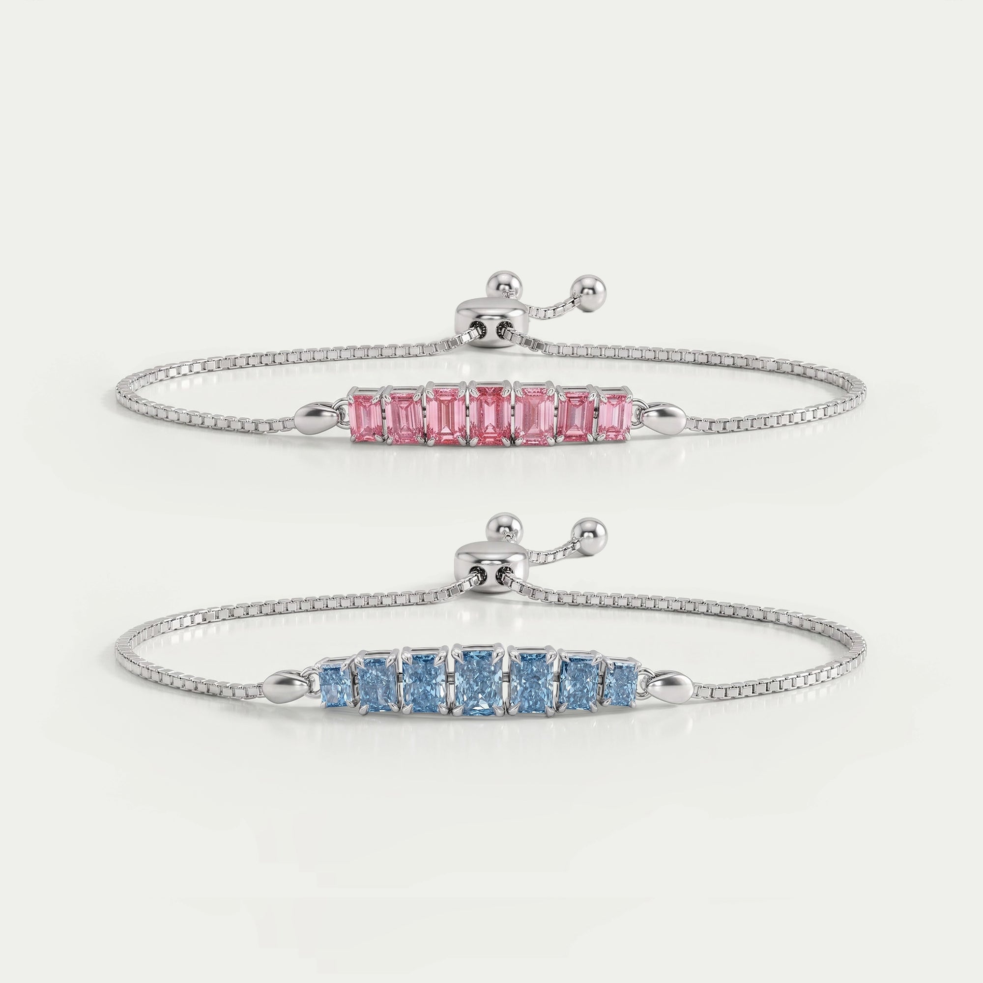 Fancy Color Diamond Chain Bracelet Bracelet