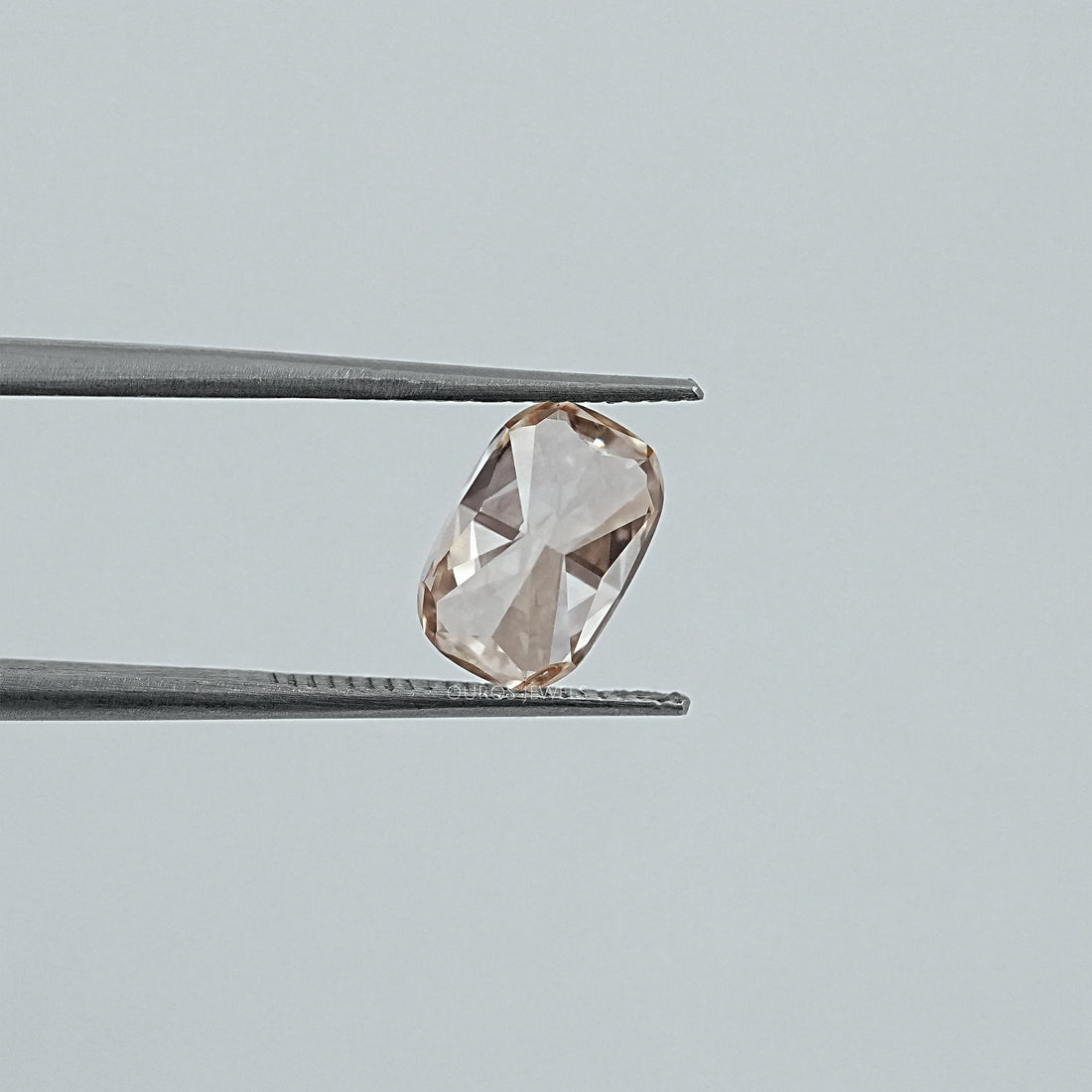 Elongated Cushion Cut Champagne Diamond Loose