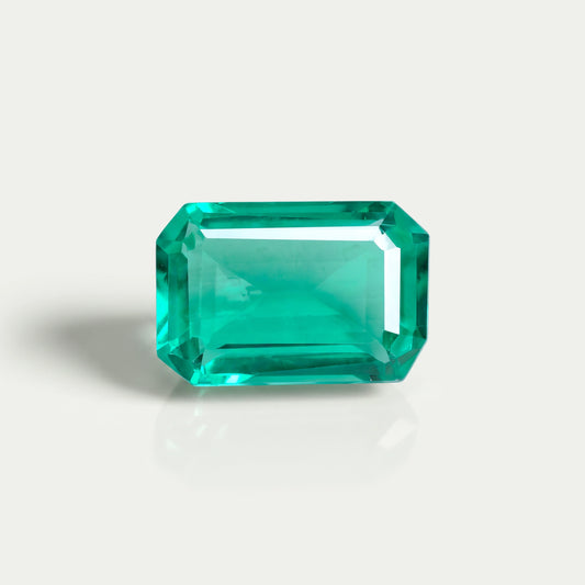 Emerald Cut Colombian Green Gemstone