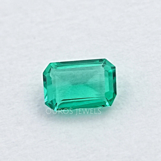 Emerald Cut Colombian Green Gemstone Loose