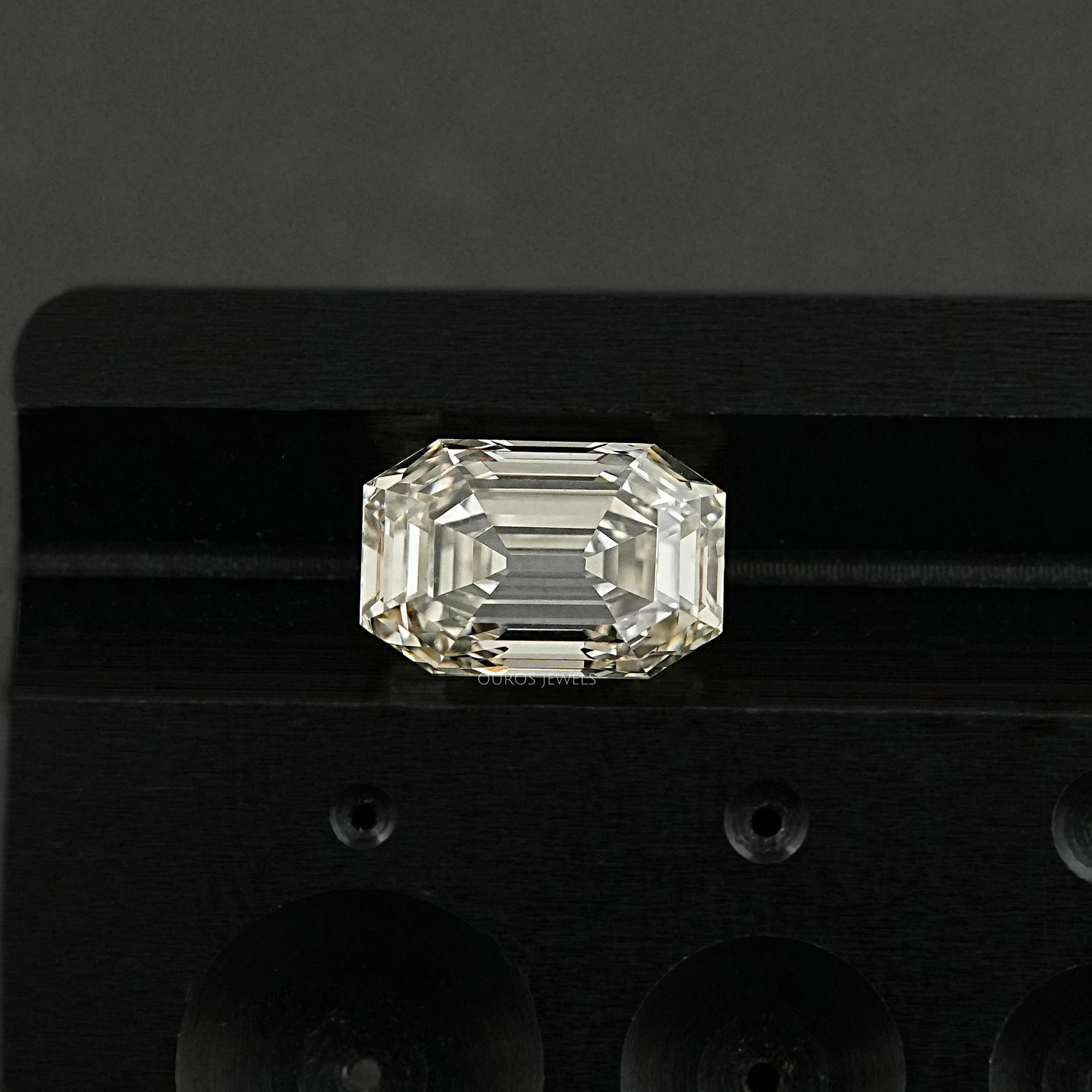 Old Cut Emerald Shape Lab Grown Diamond Loose