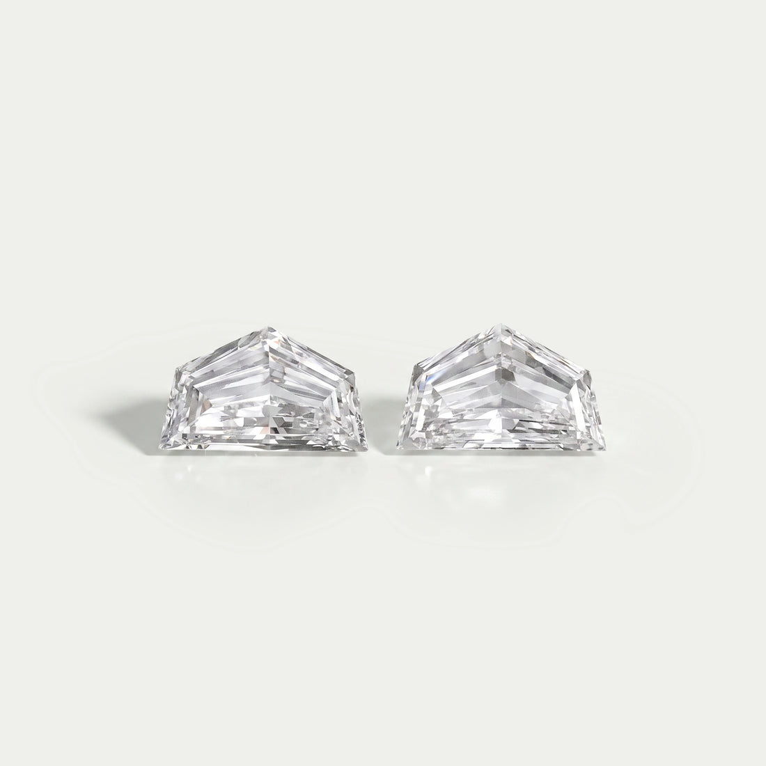 Epaulette Cut Lab Grown Diamond Matching Pair Loose