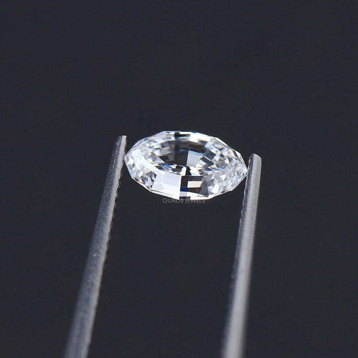 Oval Step Cut Lab Grown Diamond