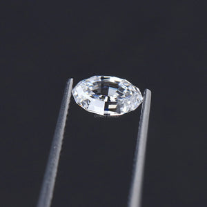 1.00 Carat Step Cut Oval Lab Grown Diamond