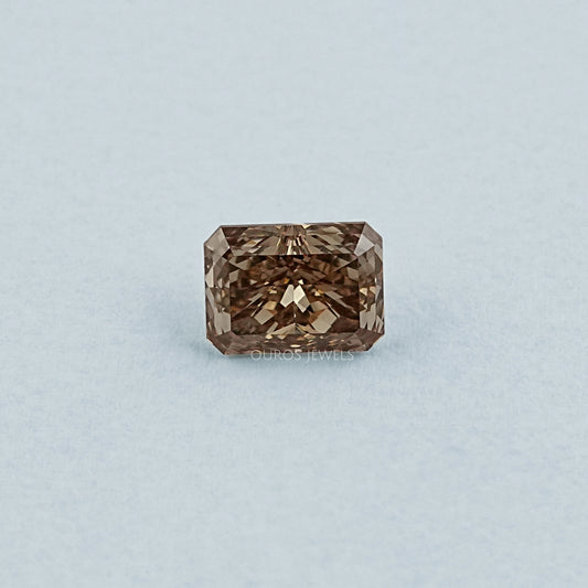 Square Radiant Rose Cut Yellow Diamond - 3.45 Carat