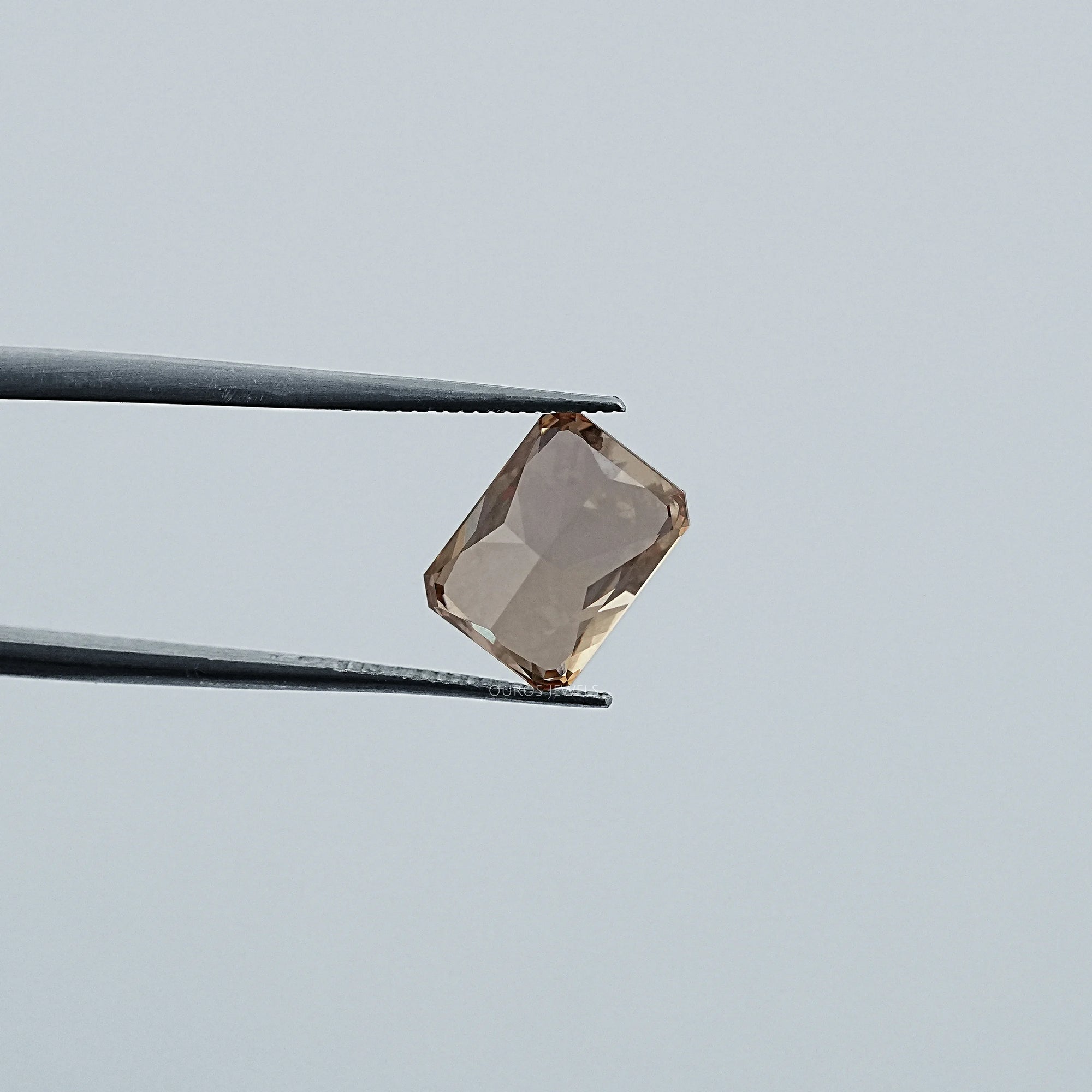Square Radiant Rose Cut Yellow Diamond - 3.45 Carat