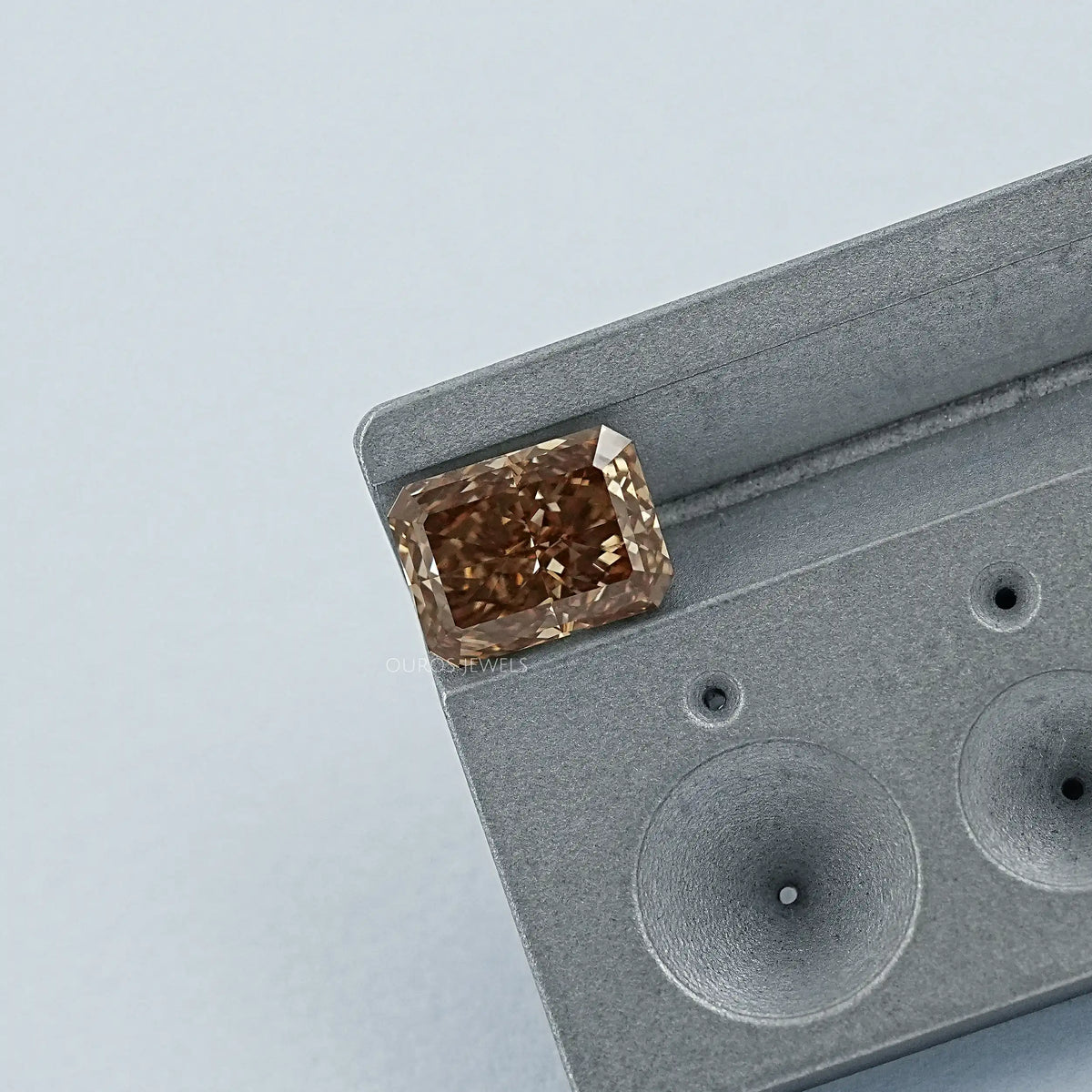 Fancy Brown Radiant Lab Grown Loose Diamond Loose