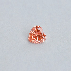 0.90 Carat Vivid Pink Heart Cut Lab Grown Diamond