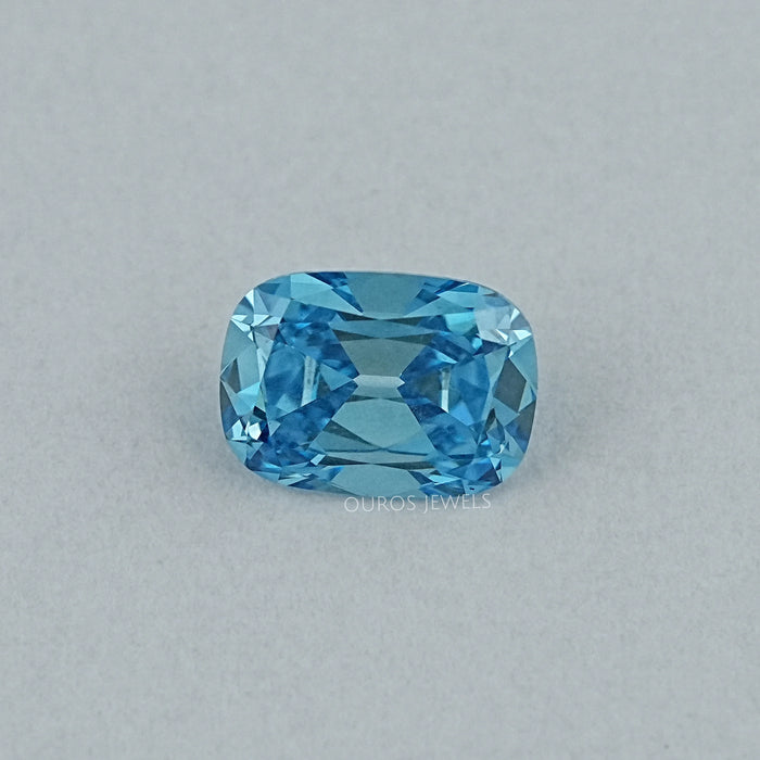 Fancy Vivid Blue Old Mine Cushion Lab Diamond
